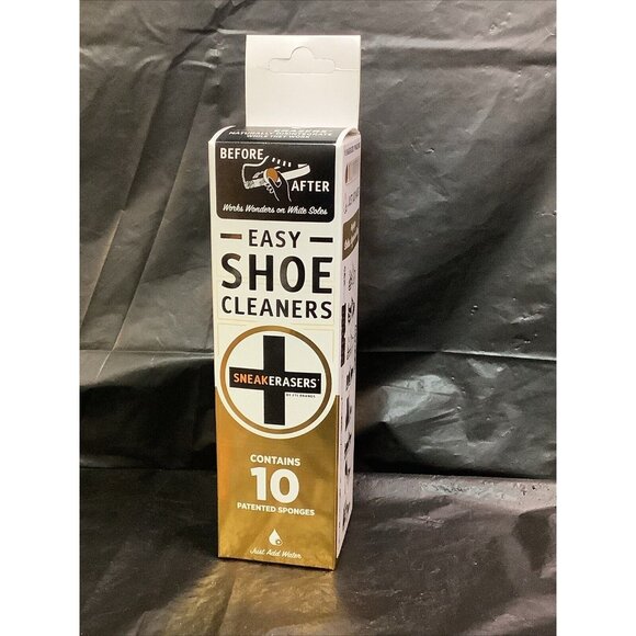 SneakERASERS Dual-Sided Instant Sneaker Cleaner - 10 Pack, Scuff & Stain Remover - Picture 1 of 3